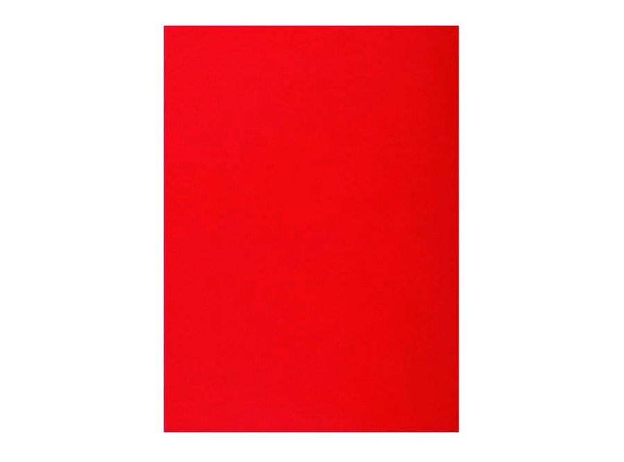  CARTULINA 55 X  75  25 HJ ROJA TORRE 