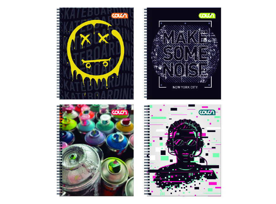  CUADERNO UNIV. E/D 100 HJ M7 COLON HOMBRE 