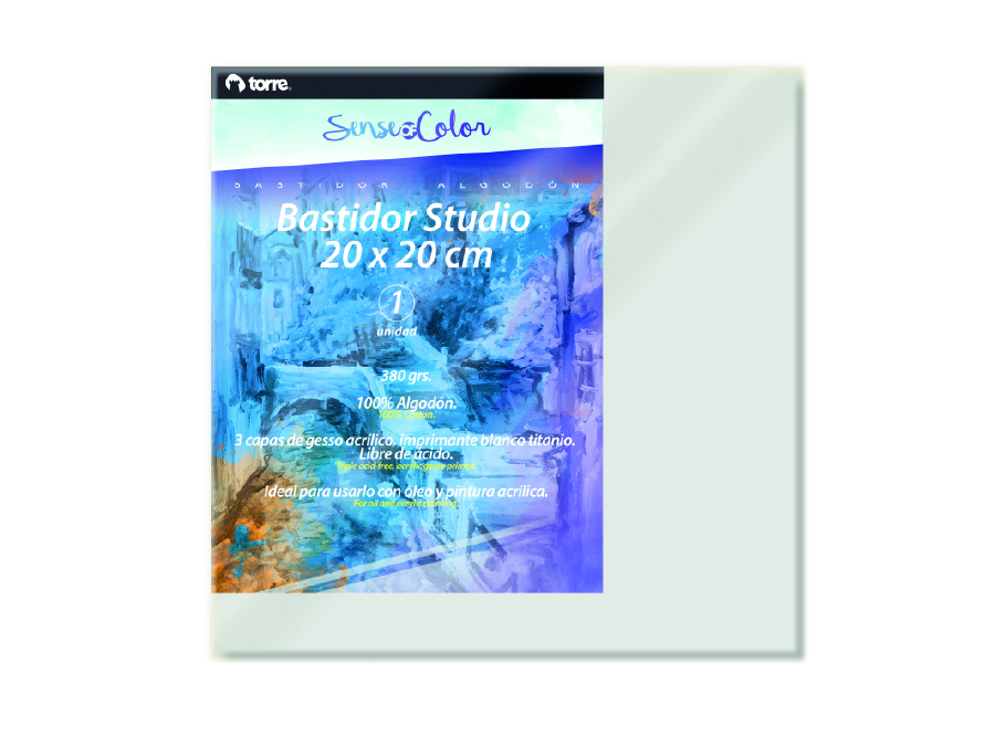  BASTIDOR ESTUDIO 20 X 20 CM X 1 UN TORRE 