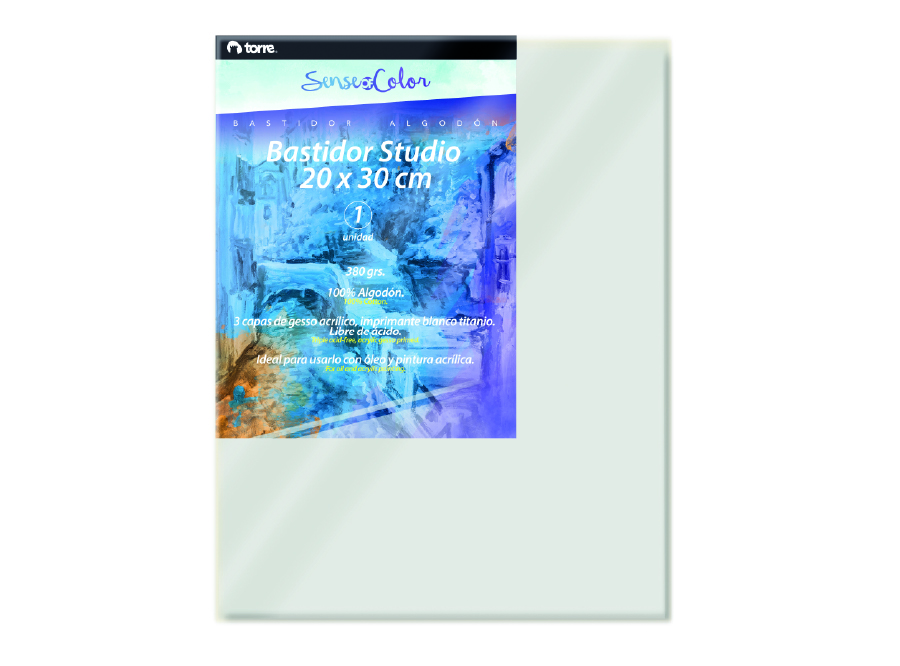  BASTIDOR ESTUDIO 20 X 30 CM X 1 UN TORRE 