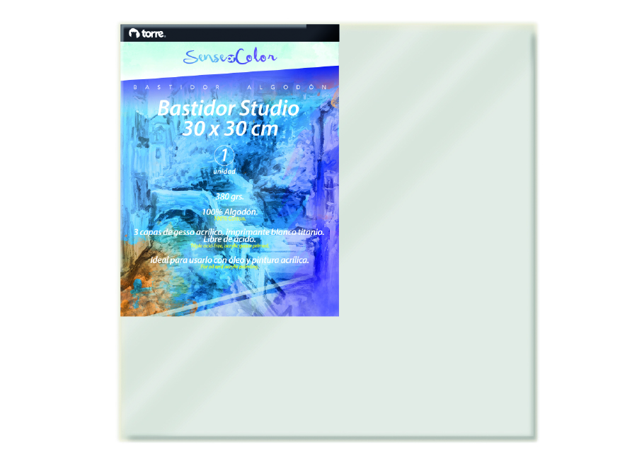  BASTIDOR ESTUDIO 30 X 30 CM X 1 UN TORRE 