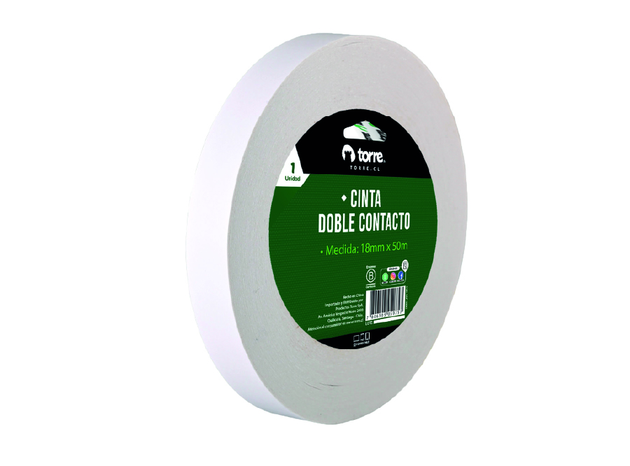  CINTA DOBLE CONT. 18 X 50 MT. TORRE 