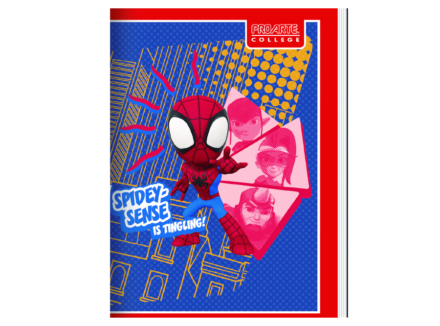  CUADERNO COLLEGE M7 80 HJ SPIDERMAN PROARTE 