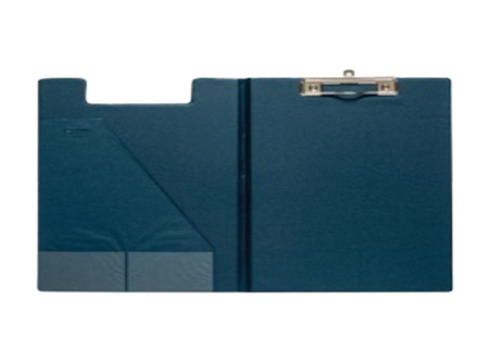  TABLA APRETAPAPELES OFICIO DOBLE VINILICO AZUL ISO 