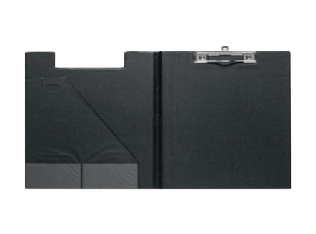  CARPETA ANOTADOR OFICIO DOBLE VINILICO NEGRO ISOFI 