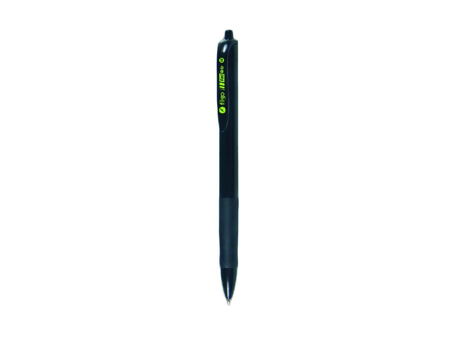  BOLIGRAFO GEL 1.0 RETRACTIL FASTGRIP NEGRO FILGO 