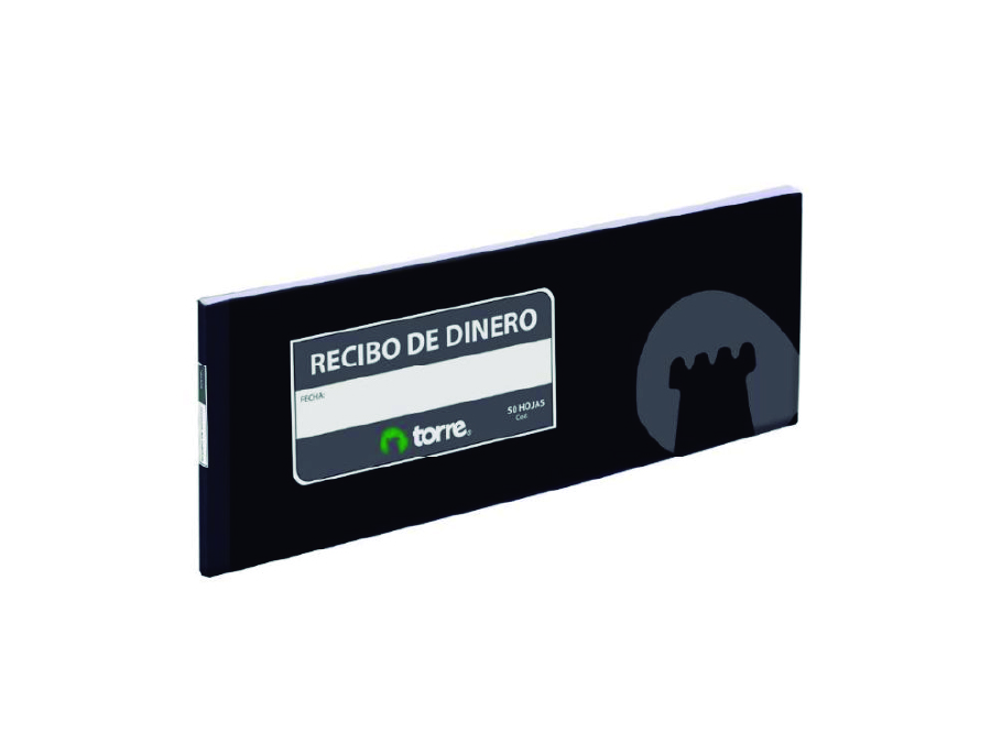  FORMULARIO RECIBO DE DINERO 50HJ. TORRE 