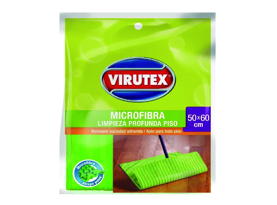  TRAPERO MICROFIBRA C/OJAL 50 X 60 VIRUTEX ABRASIVO 