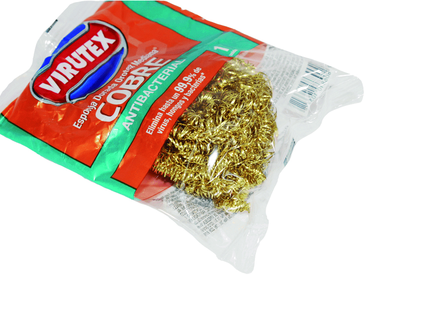  ESPONJA ACERO DORADA X 1 UN MEDIANA OROTEX 