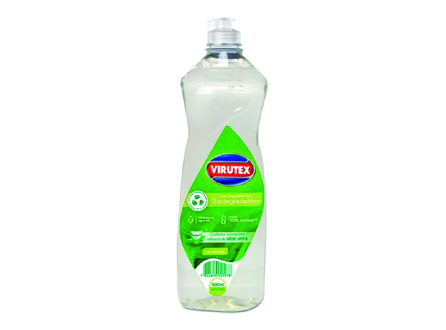  LAVALOZA LIQ 500 ML VIRUTEX ECOLOGICO 