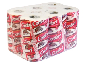  PAPEL HIG. 12 ROLLOS  50 MT. H/S CONFORT ALMACENER 