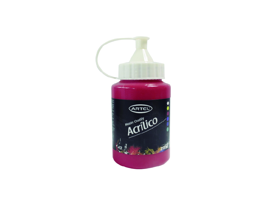  PINTURA ACRILICA 250 CC CARMIN ARTEL 