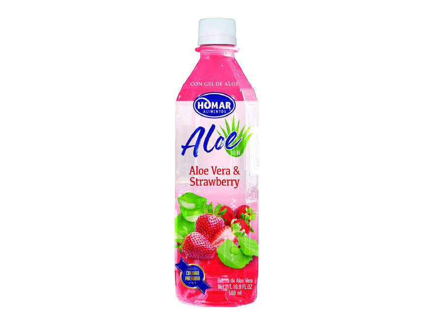  BEBIDA ALOE VERA 500 ML FRUTILLA HOMAR 