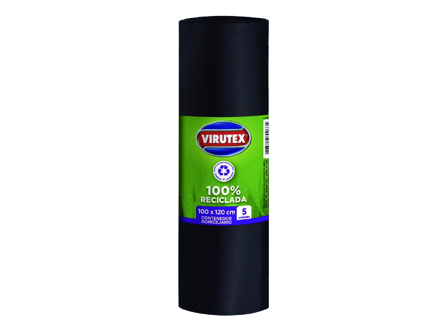  BOLSA BASURA BIORROLO 100 X 120 X 5 UN 74MC VIRUTE 