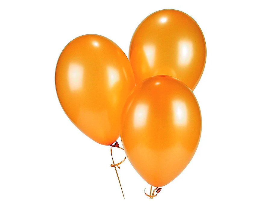  GLOBOS N.  9 PERLADO X 50 UN DORADO GLAM 