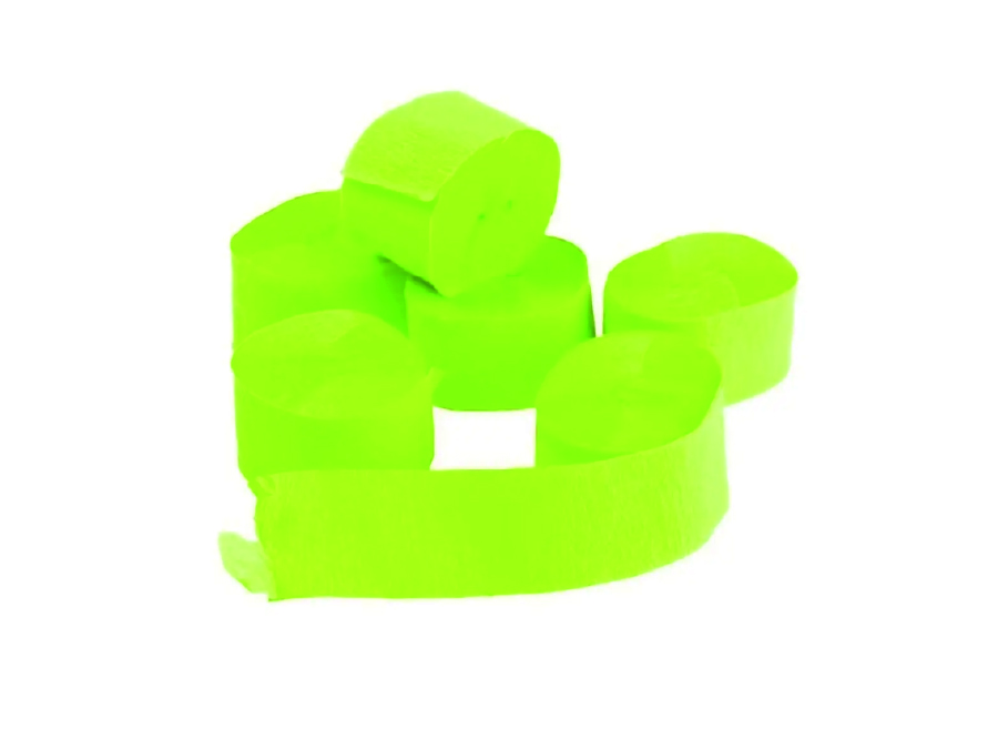  FESTON DECORATIVO X 6 UND VERDE LIMON BALLONS 