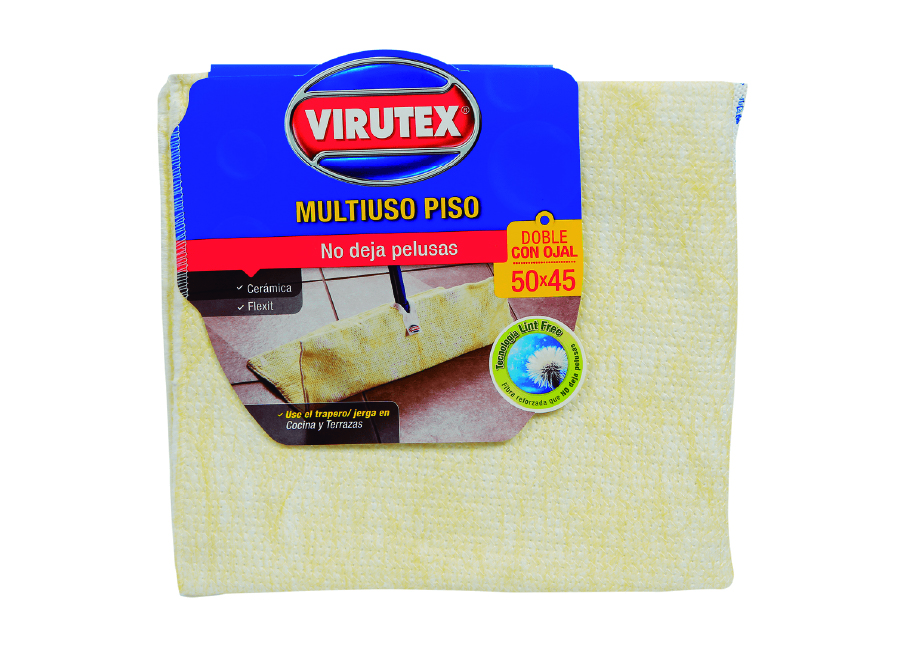  TRAPERO DOBLE C/OJAL 50X45 ALGODON FIBRO 