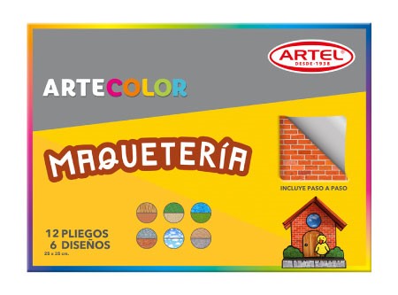 CARPETA ESC. MAQUETERIA 6 HJ DOBLE DISE�O ARTEL 