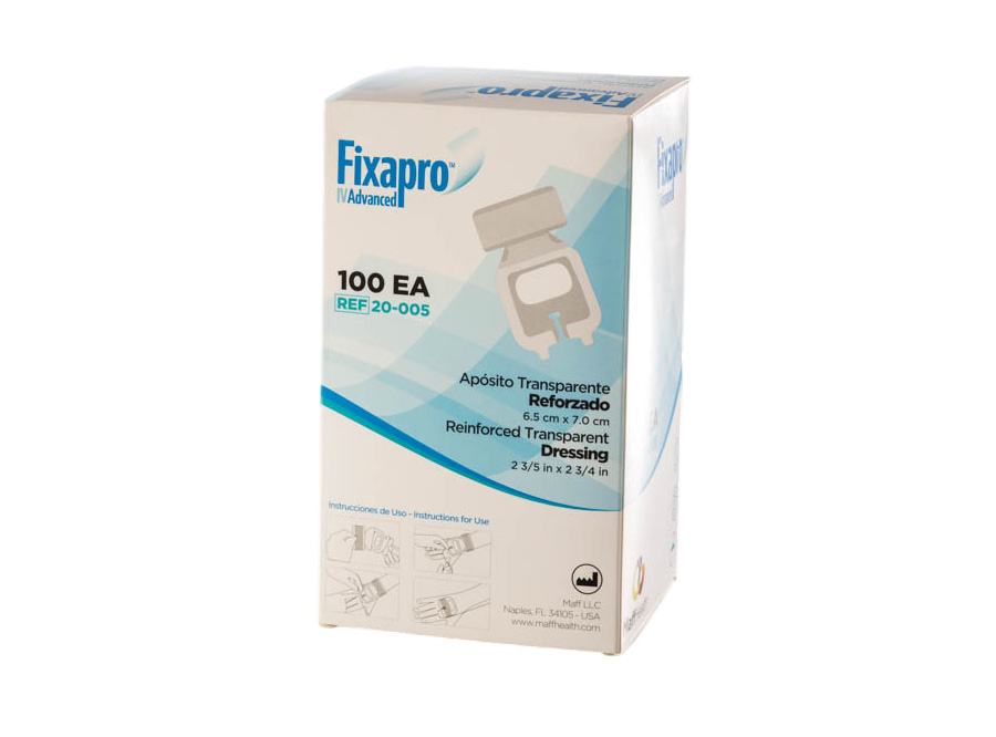  APOSITO TRANSPARENTE C/ADH IV 6.5X7CM 100UD FIXA 
