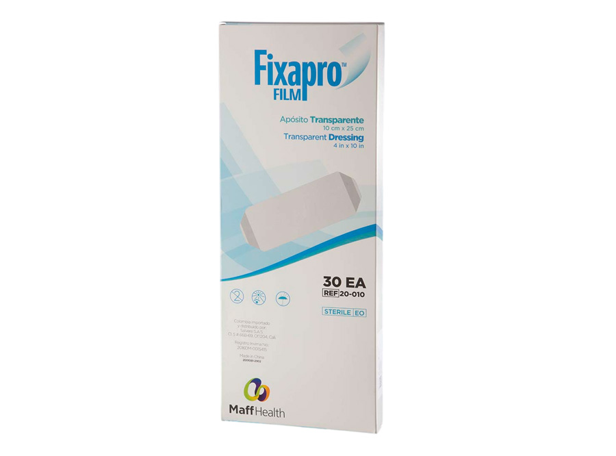  APOSITO TRANSPARENTE 10X25CM 30 UN FIXAPRO 