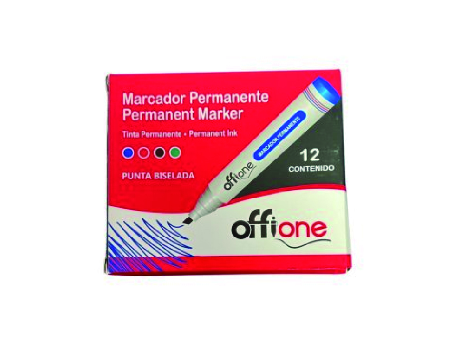  MARCADOR PERMAN.AZUL P.BISEL. OFFIONE 