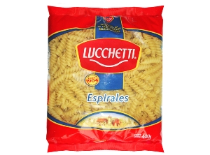  FIDEO 400 GR ESPIRALES LUCCHETTI 