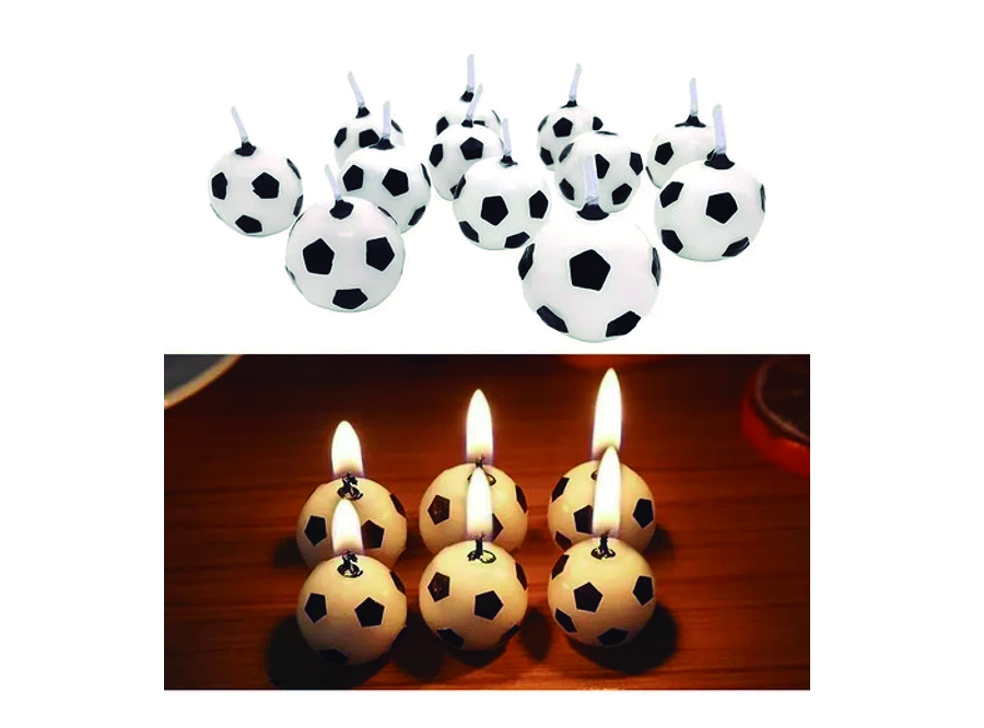  VELA CUMPLE. FUTBOLL X 6 GLAM 