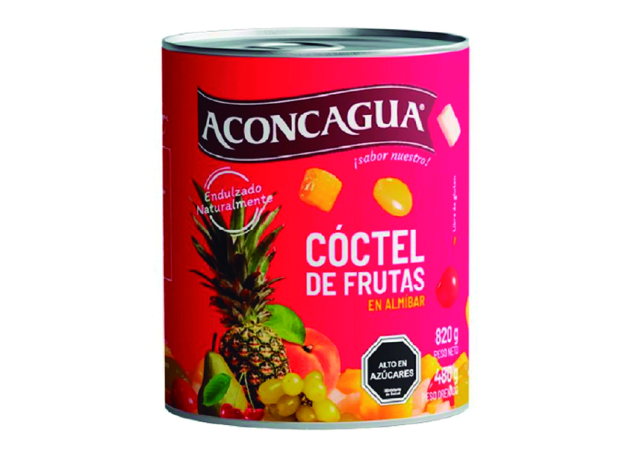  COCKTAIL FRUTAS 820 GR ACONCAGUA TARRO 