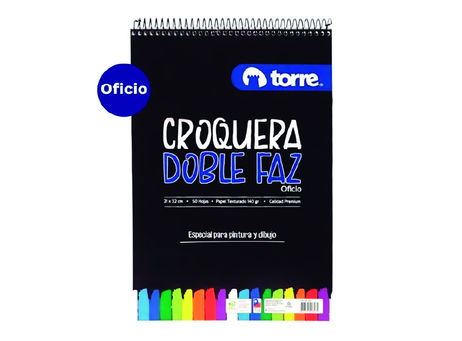  CROQUERA OFICIO  50 HJ DOBLE FAZ TORRE 