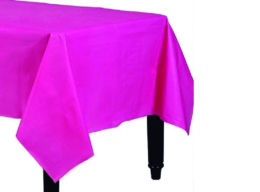  MANTEL PLAST. 137X274 CM FUCSIA GLAM 
