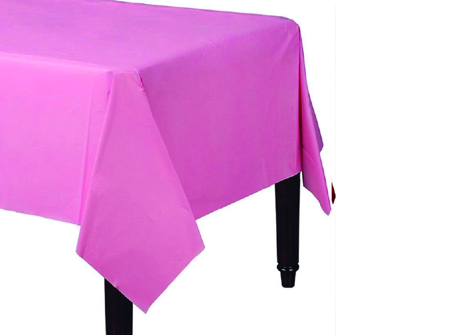  MANTEL PLAST. 137X274 CM ROSADO GLAM 