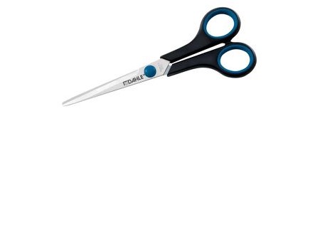  TIJERA OFICINA 18 CM DAHLE MANGO PLASTICO 