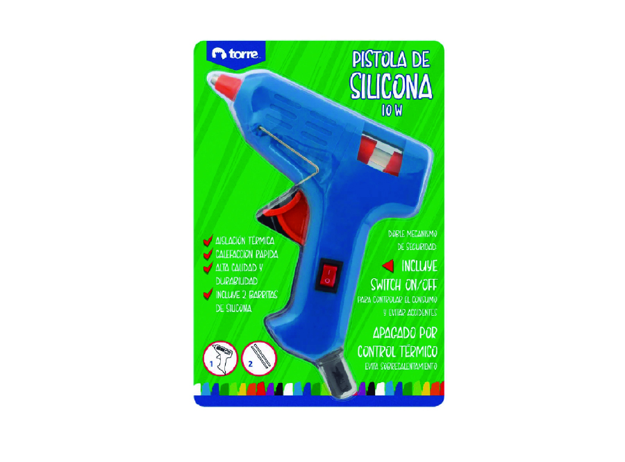  PISTOLA DE SILICONA 7MM TORRE 