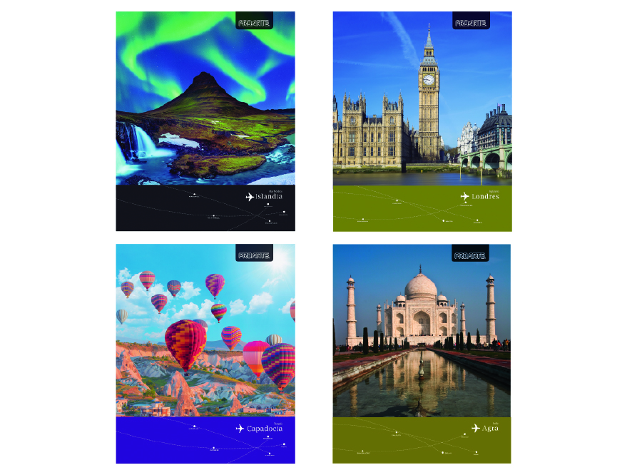  CUADERNO UNIV. E/D 100 HJ M7 PROARTE T/D PLACES 