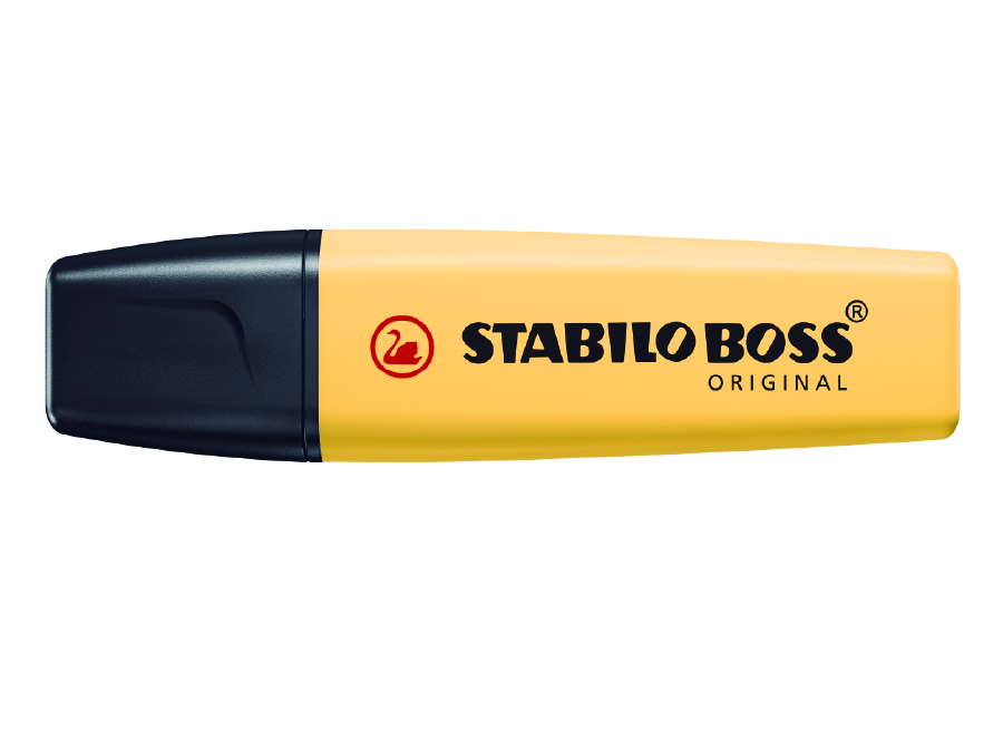  DESTACADOR PASTEL AMARILLO STABILO BOSS 