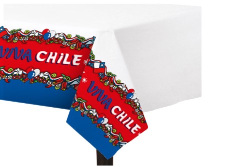  FIESTAS PATR. MANTEL VIVA CHILE 1 UN 