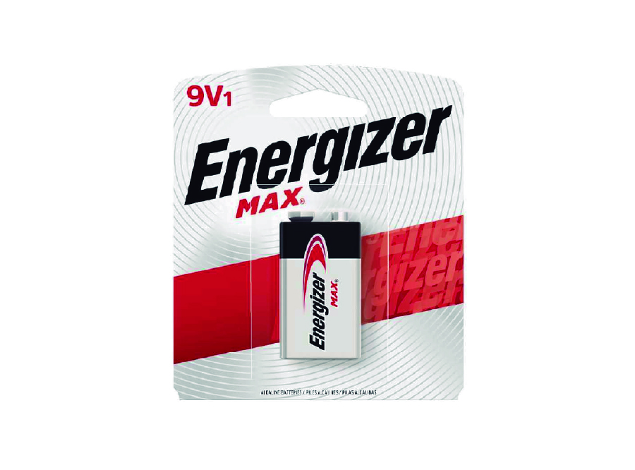  PILA ALCALINA BATERIA 9V ENERGIZER X 1 UND 