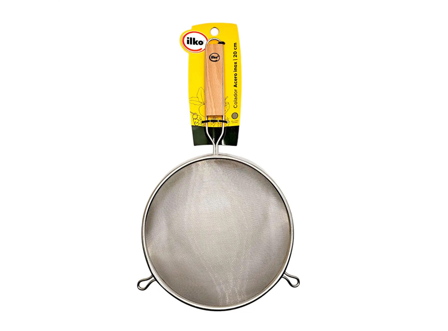  COLADOR INOX 20 CM CLASICO ILKO 