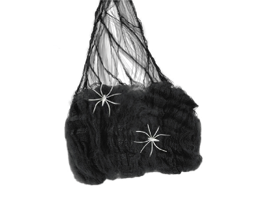  HALLOWEEN TELARA�A 20GR NEGRO FECO 