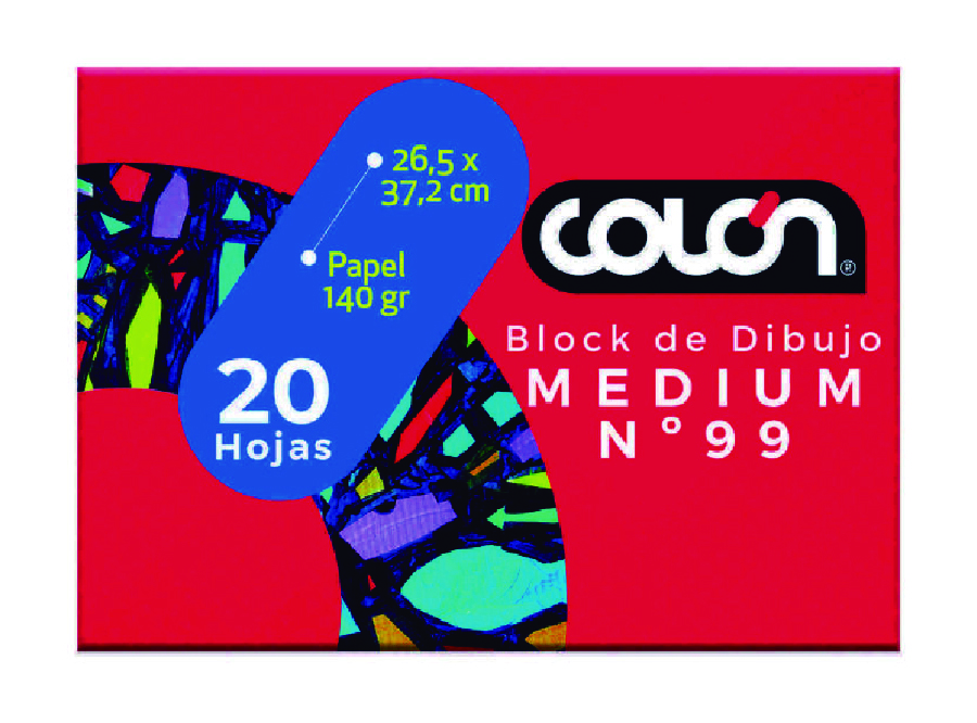  BLOCK DIBUJO  99 1/8 20 HJ COLON 