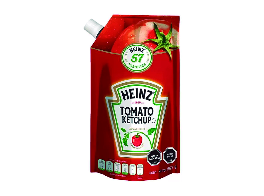  KETCHUP 397 GR HEINZ DOYPACK 