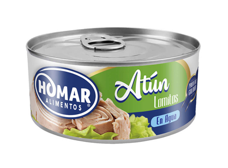 ATUN LOMO AGUA   140 GR HOMAR 