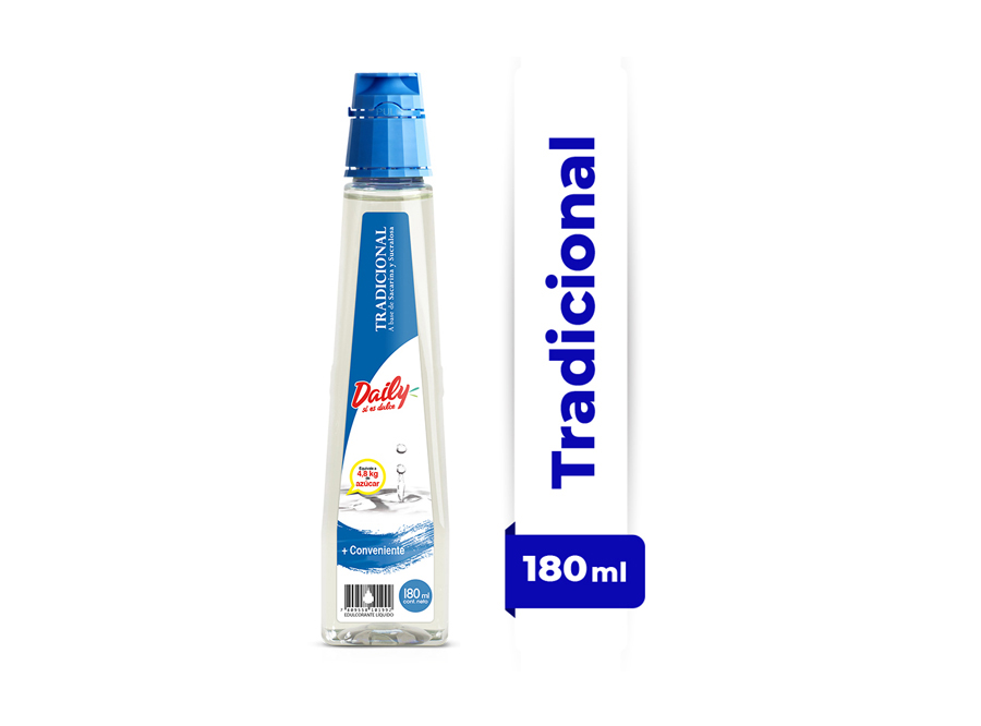  ENDULZANTE DAILY 180 ML TRADICIONAL FRASCO 