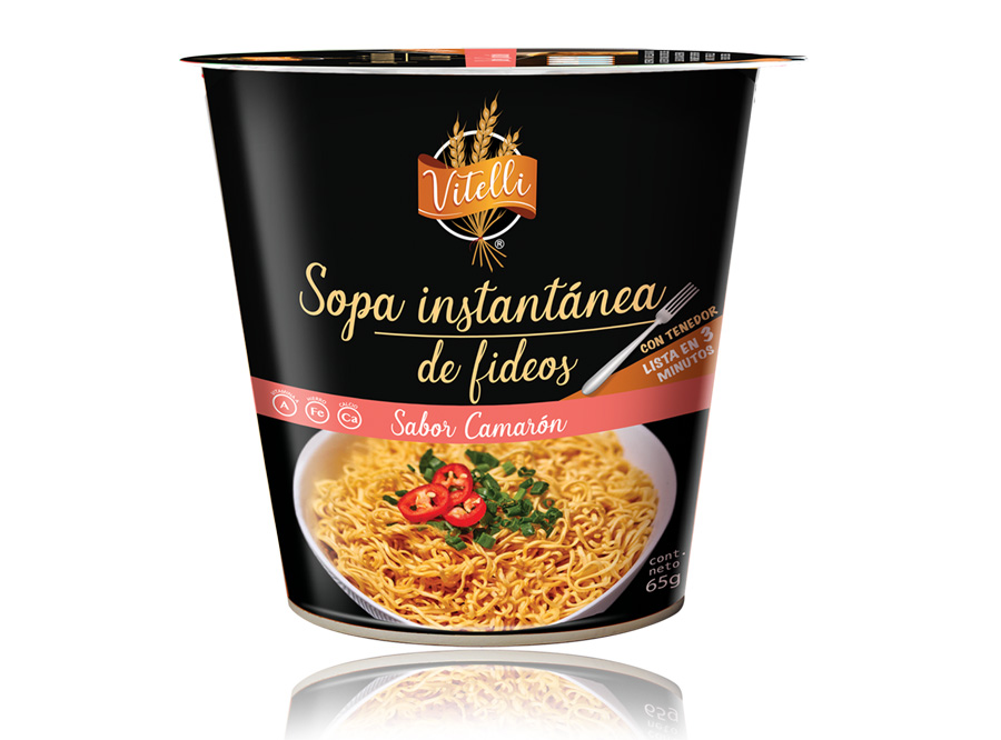  SOPA INST. 65 GR SABOR CAMARON VITELLI 