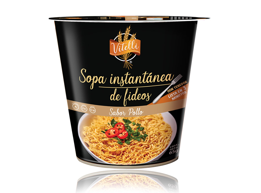 SOPA INST. 65 GR SABOR POLLO VITELLI 