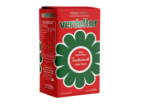  YERBA MATE 500 GR VERDEFLOR TRADICIONAL 