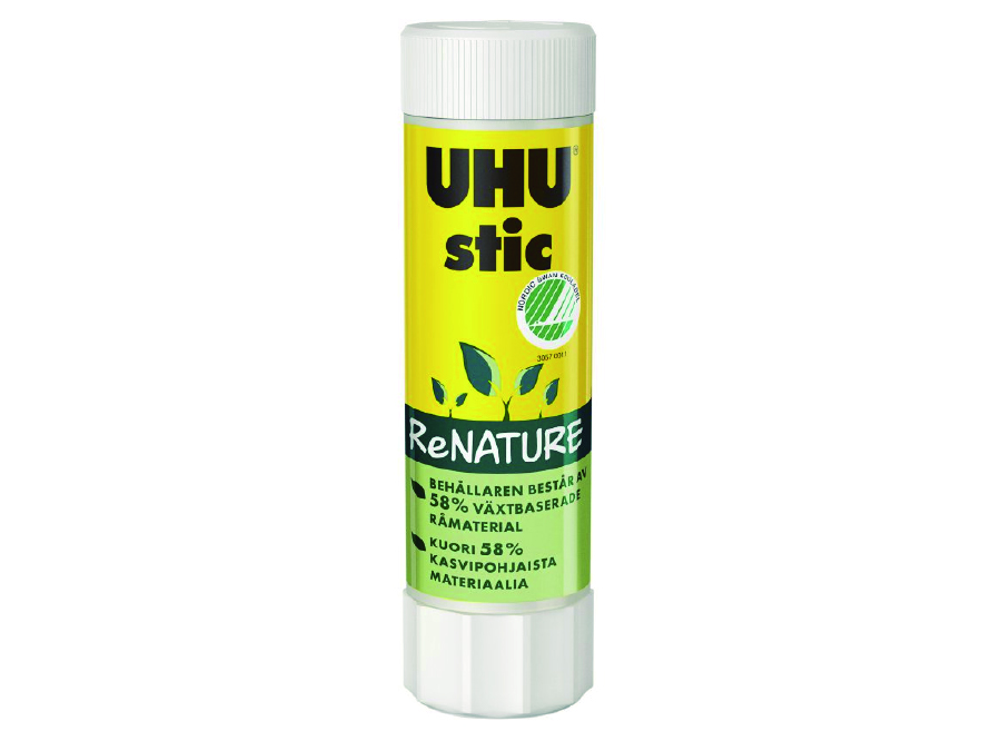  ADHESIVO BARRA 40 GR UHU RENATURE STIC 