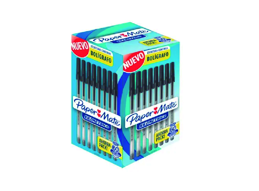  LAPIZ PASTA P.MED NEGRO KILOMETRICO 1.0 DP X 60UN 