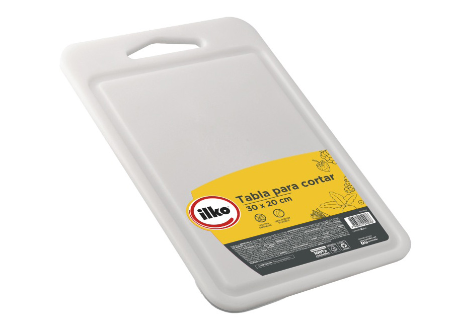  TABLA P/CORTAR PEQUE�A 21X30CM CLASICA ILKO 