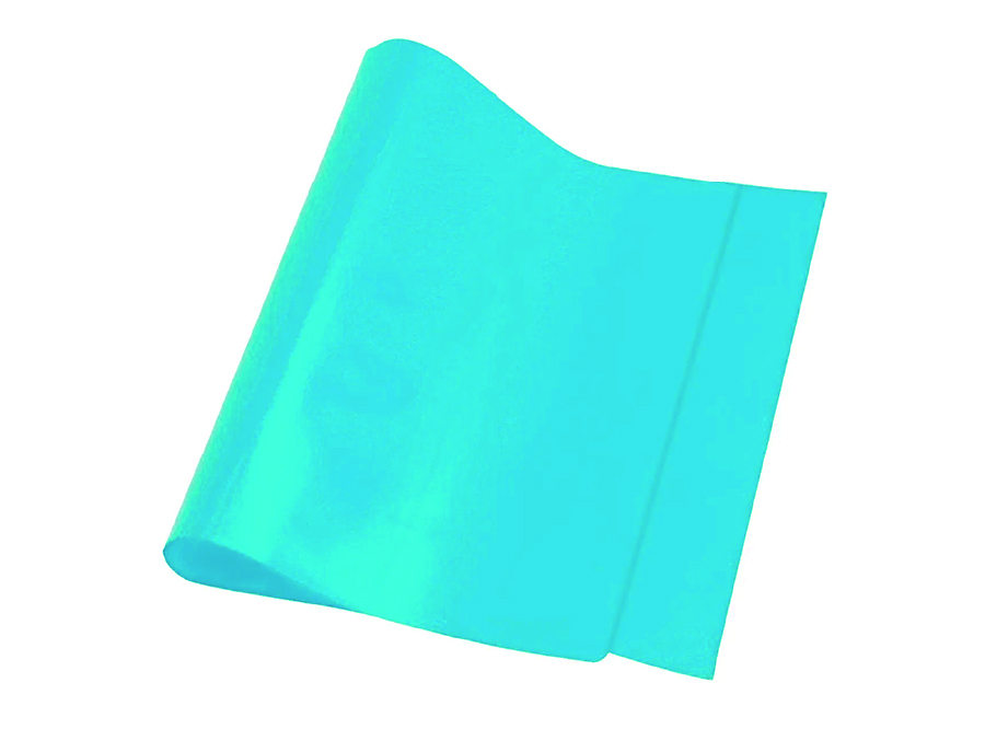  FORRO CUADERNO UNIV. X 50 UN CELESTE 10MIC 